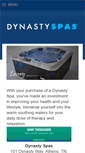 Mobile Screenshot of dynastyspas.com